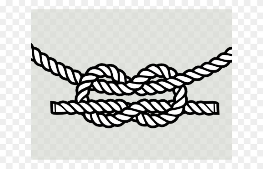 640x480 Drawn Rope Free Clip Art Stock Illustrations - Rope Clipart Black And White