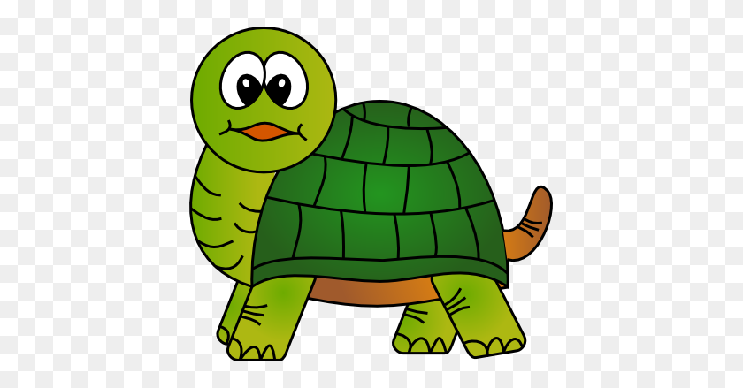 411x379 Drawn Sea Turtle Water Clipart - No Water Clipart