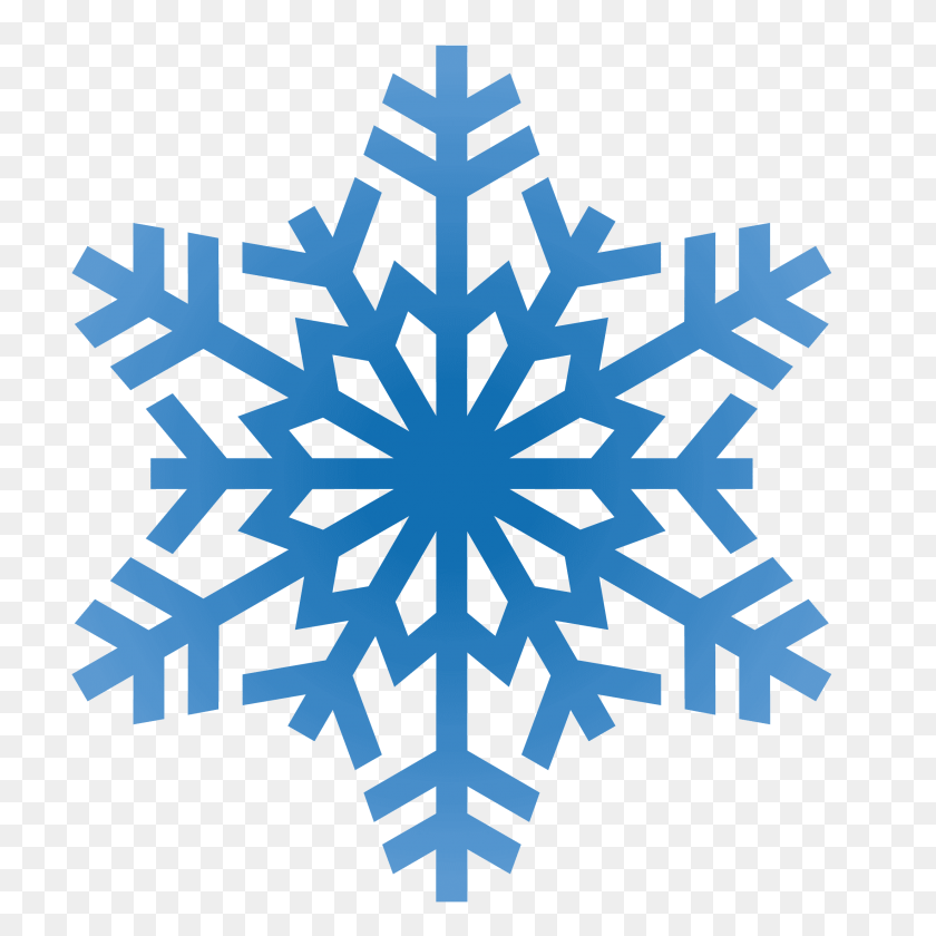 2480x2480 Drawn Snowflake Holiday - Snowflake Black And White Clipart
