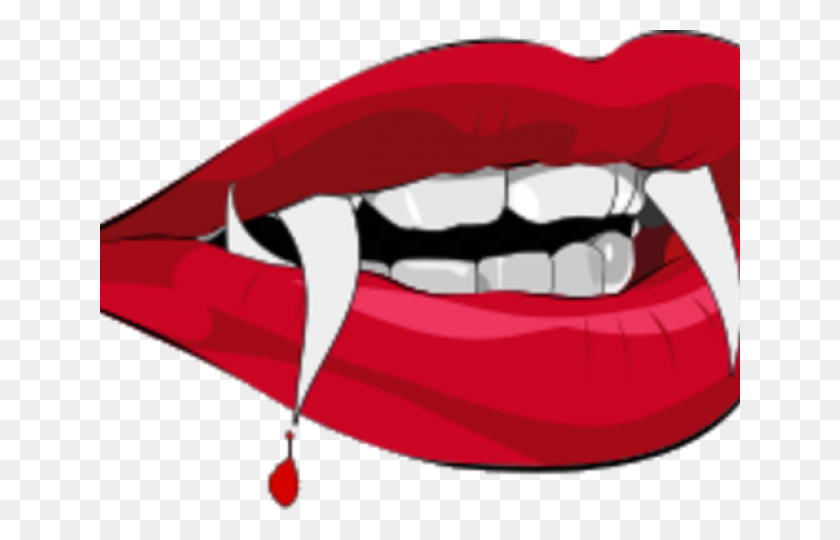 640x480 Drawn Teeth Plastic Vampire Tooth - Sharp Teeth Clipart