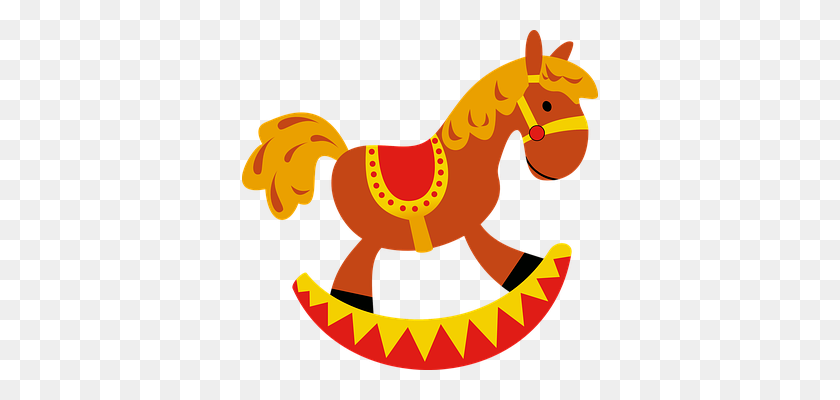 356x340 Нарисованные Игрушки Лошадь Картинки - Лошадь Клипарт