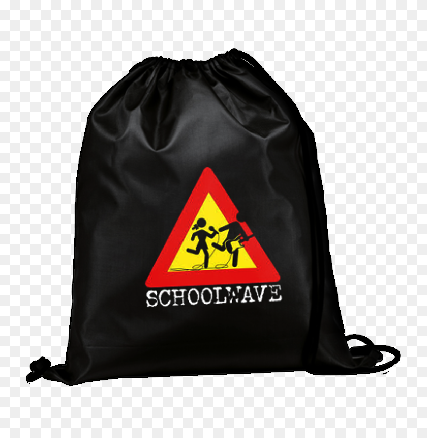 739x800 Drawstring Bag Schoolwave - Bag PNG