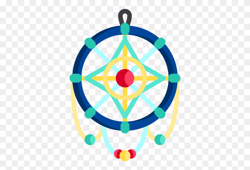 512x512 Dreamcatcher, Decoration, Ornamental Icon With Png And Vector - Dream Catcher PNG