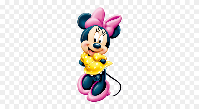 188x400 Dreaming About Minnie Mouse - Disney Cruise Clip Art