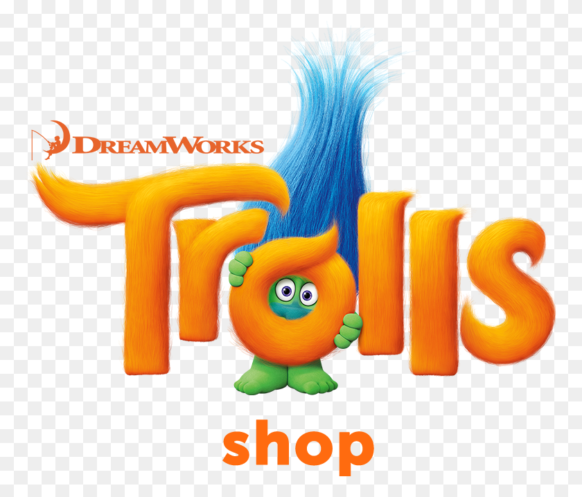 768x658 Dreamworks Shop The Dreamworks Official Store - Trolls Clipart PNG