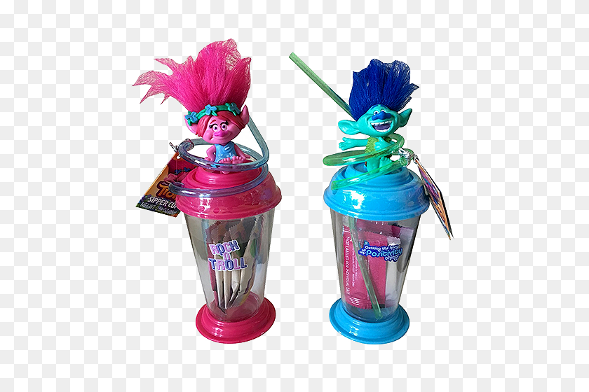 500x500 Dreamworks Trolls Sipper Cup Gran Servicio, Dulces Frescos En La Tienda - Poppy Trolls Png