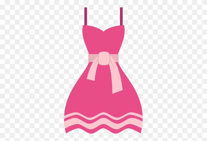 512x512 Dress Clipart Emoji - Dress Clipart PNG