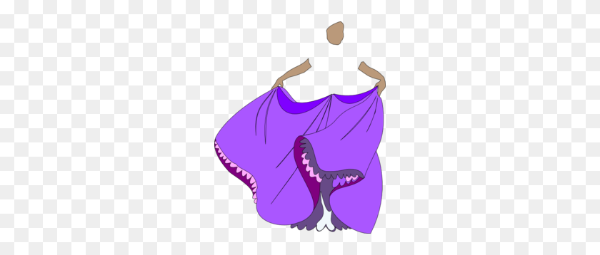 240x298 Dress Clipart Purple Dress - Aurora Clipart
