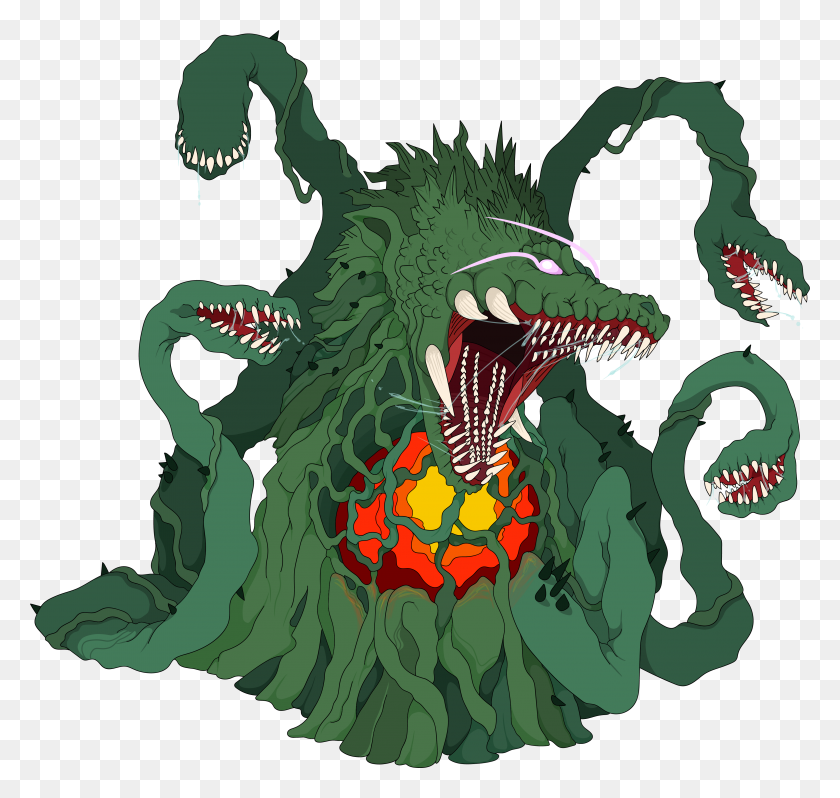 3961x3750 Drew My Favorite Monster! Godzilla - Godzilla PNG