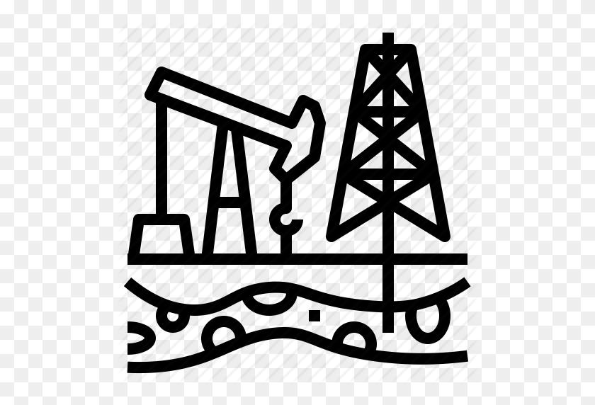 512x512 Drill, Fossil, Fuel, Oil, Underground Icon - Fossil Fuels Clipart