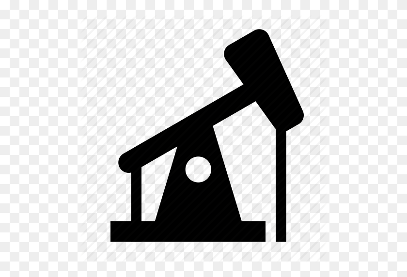 512x512 Drill, Oil, Pump Icon - Oil Refinery Clipart