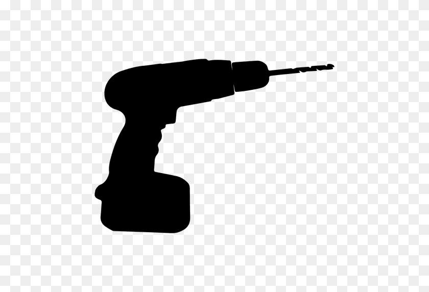 512x512 Drill Silhouette - Drill PNG