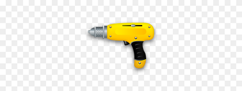 256x256 Drill Yellow Png Image Royalty Free Stock Png Images For Your Design - Drill PNG