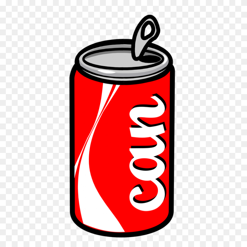 800x800 Drink Clipart Can Drink - Tin Can Clipart