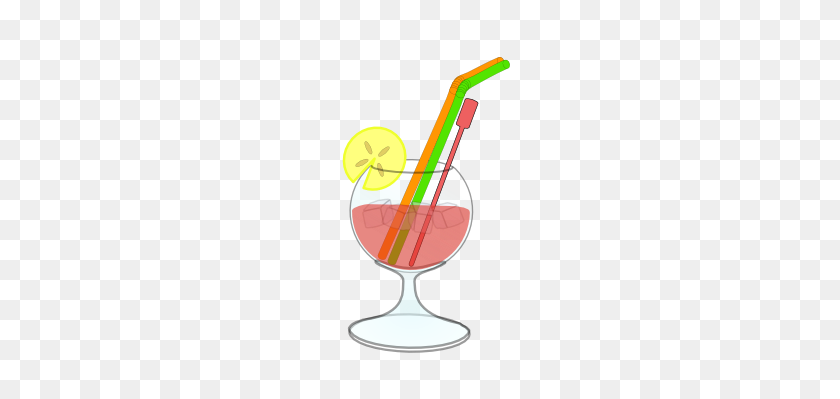 206x339 Drink Clipart Cocktail - Margarita Glass Clipart