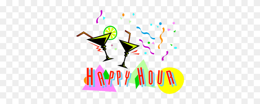 350x278 Drink Clipart Happy Hour - Thursday Clipart