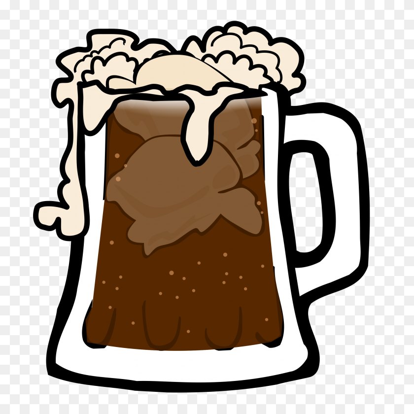 2397x2400 Drinking Clipart Root Beer Floats - Food Stand Clipart