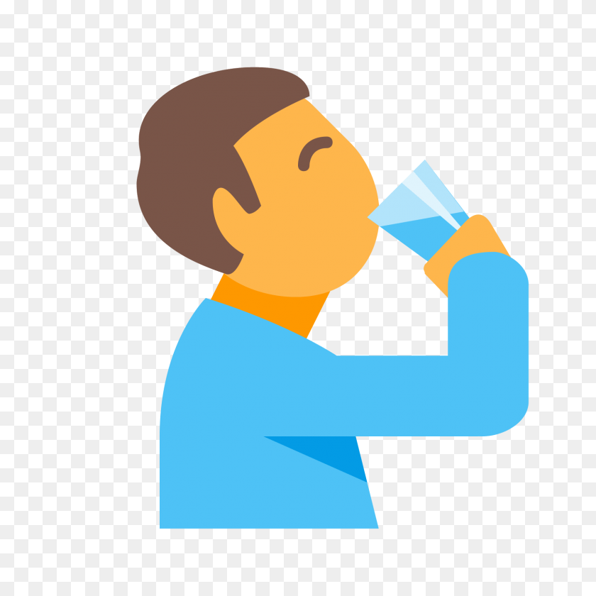 1600x1600 Drinking Icon - People Drinking PNG