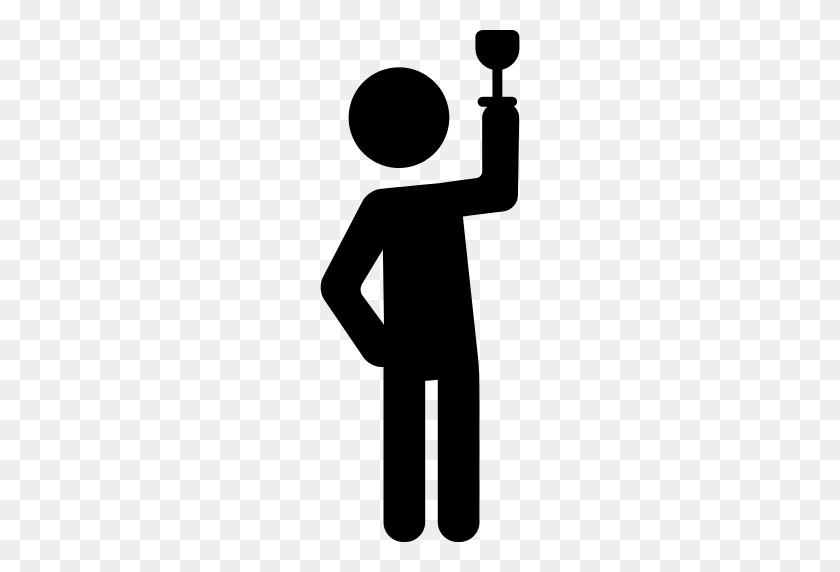 512x512 Drinking Wine Png Icon - People Drinking PNG