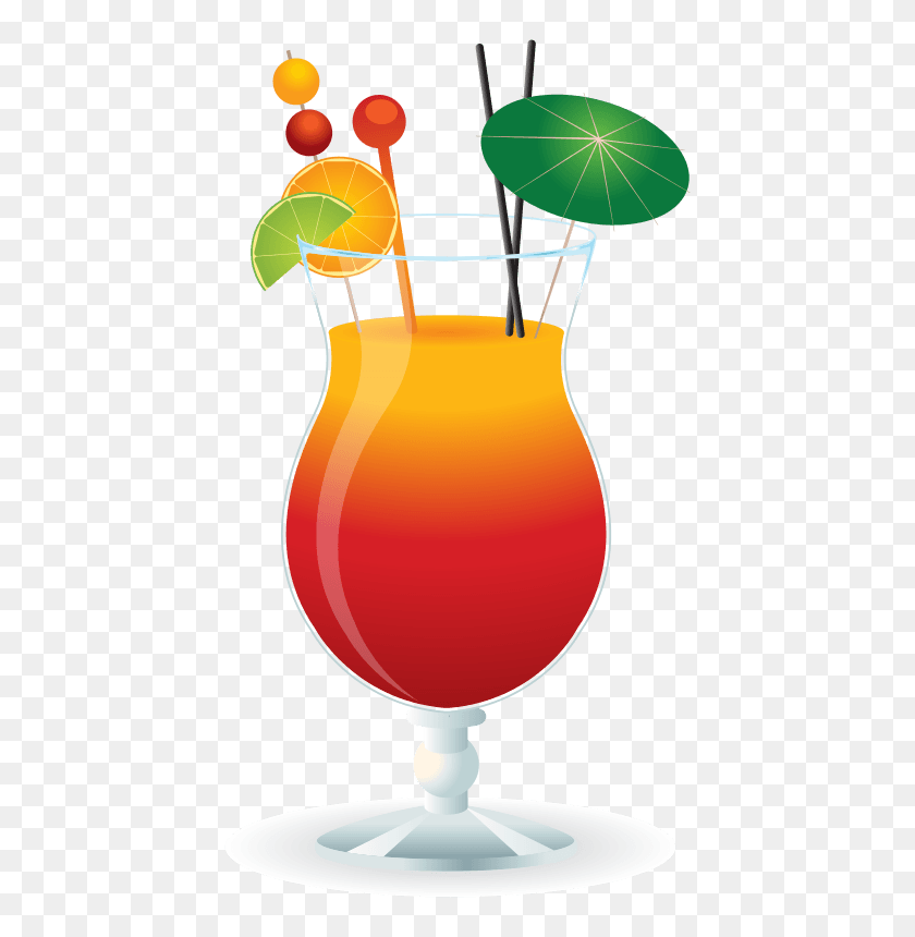 440x800 Drinks Cliparts - Alcoholic Drink Clipart