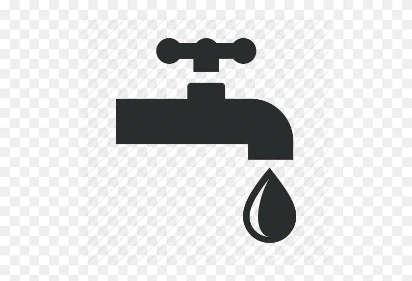 512x512 Dripping, Drop, Faucet, Industry, Leak, Plumbing, Tap, Water Icon - Water Dripping PNG