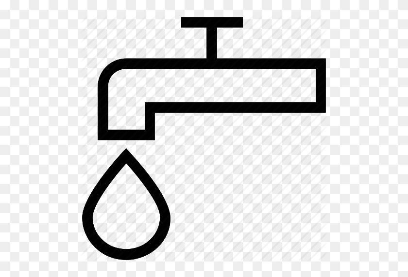 512x512 Dripping Tap, Drop, Faucet, Tap, Water, Water Tap Icon - Dripping Faucet Clipart