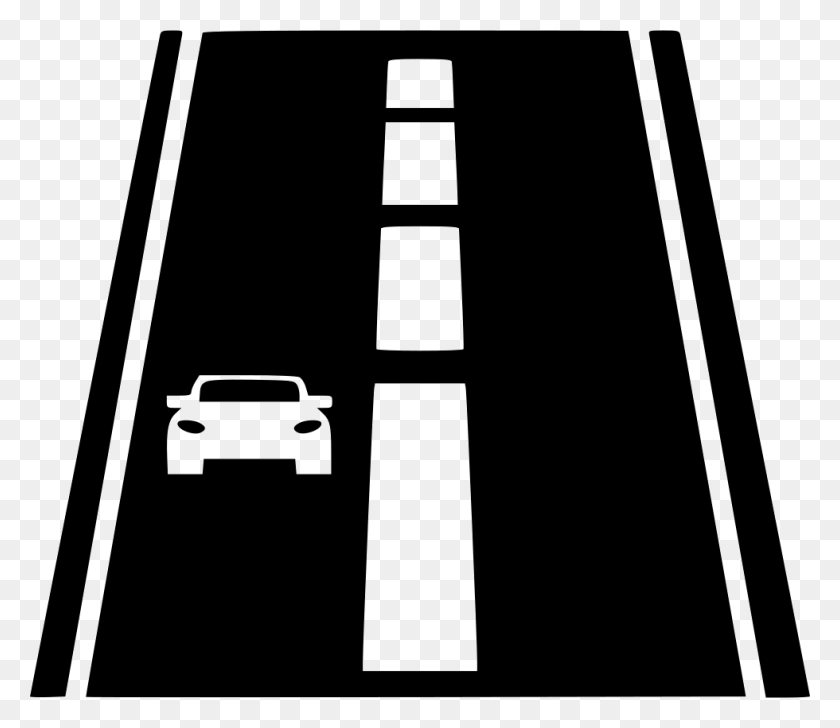 980x840 Driveway Highway Road Roadway Transport Travel Car Png Icon - Highway PNG
