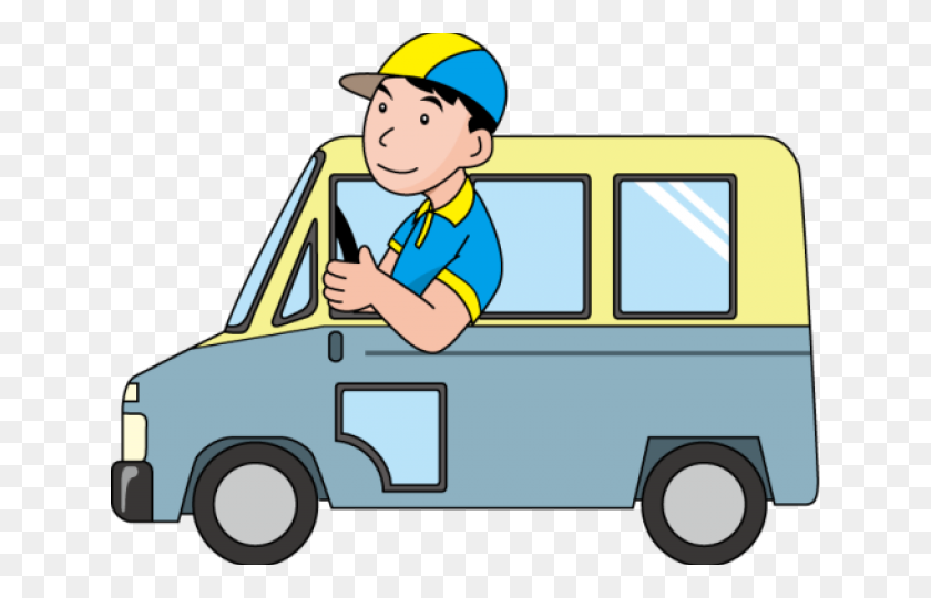 640x480 Driving Clipart Delivery Driver - Drivers License Clipart
