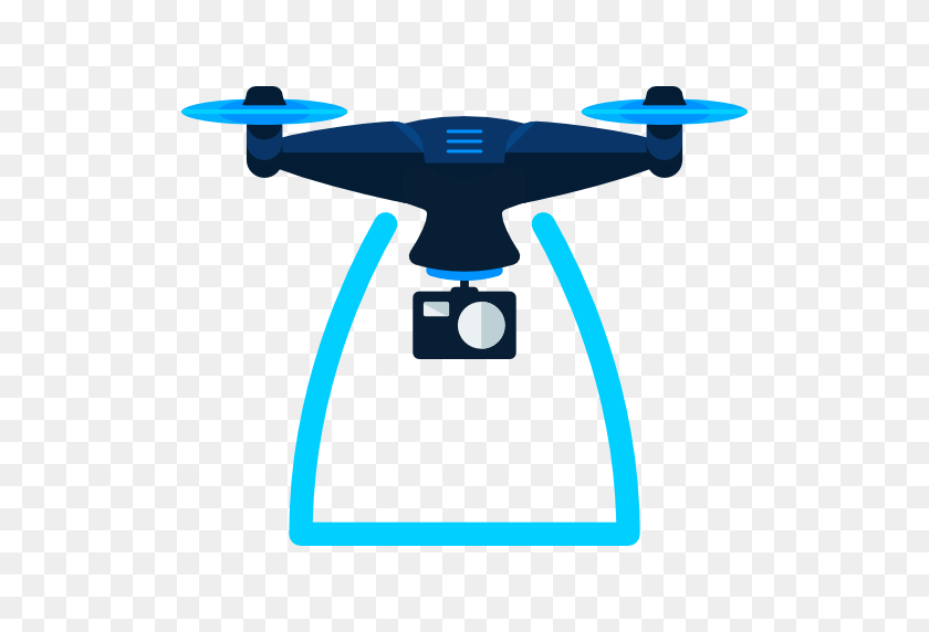 512x512 Drone - Icono De Drone Png