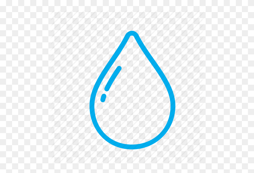 512x512 Drop, Droplet, Rain, Raindrop, Small, Water Icon - Rain Drop PNG