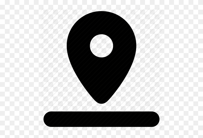 512x512 Drop, Location, Map, Marker, Navigation, Pn - Drop Pin PNG