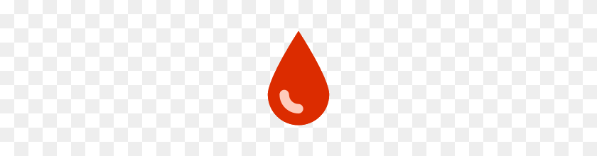 160x160 Drop Of Blood Icon - Blood Drops PNG