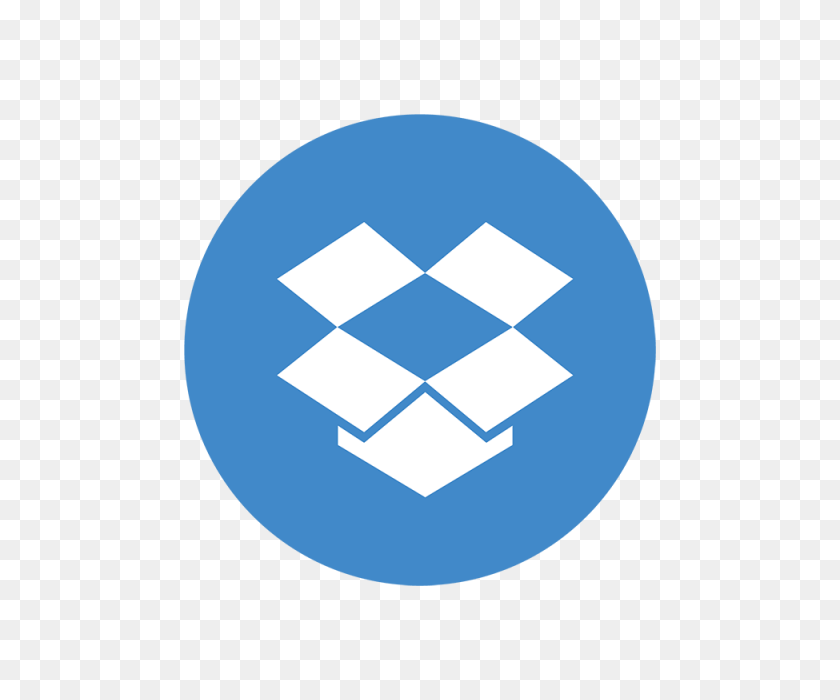 640x640 Dropbox Color Icon, Drop, Box, Social Png And Vector For Free Download - Dropbox Logo PNG