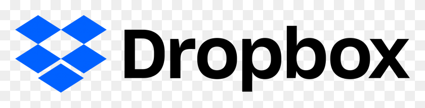 2000x395 Logotipo De Dropbox - Logotipo De Dropbox Png