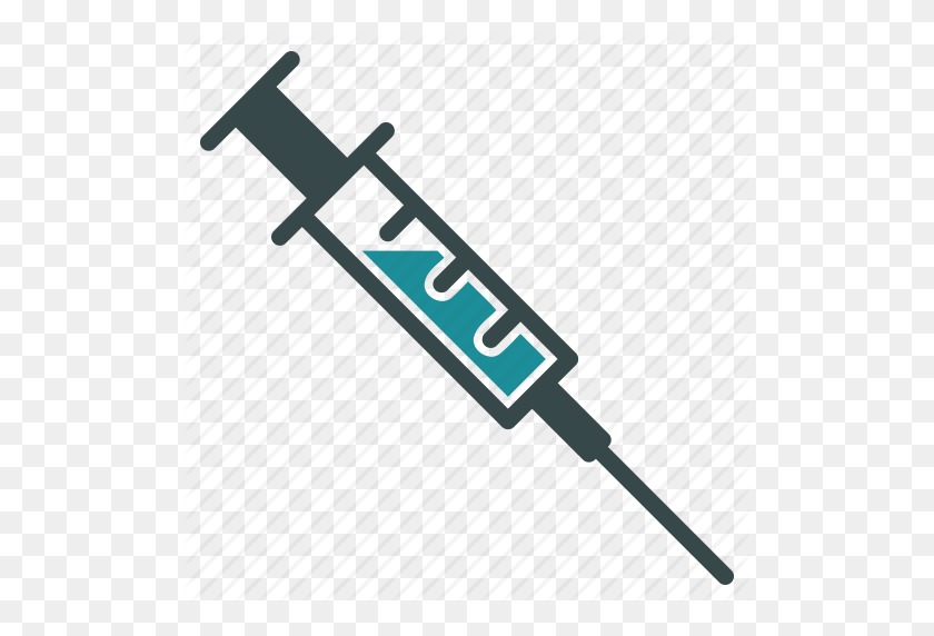 512x512 Medicamento, Inyección, Médico, Aguja, Jeringa, Vacunación, Icono De Vacuna - Vacuna Png