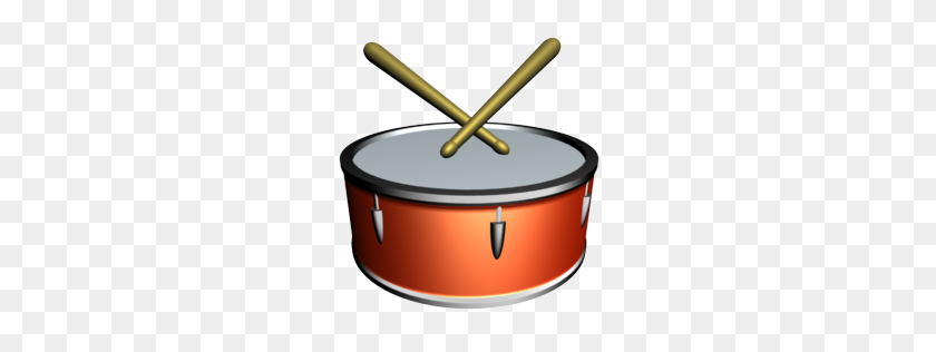 256x256 Значок Барабана Скачать Иконки Музыкальной Библиотеки Iconspedia - Барабан Png