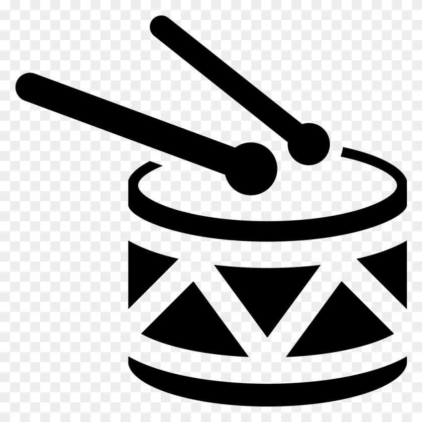 981x980 Drum With Drumsticks Png Icon Free Download - Drumsticks PNG