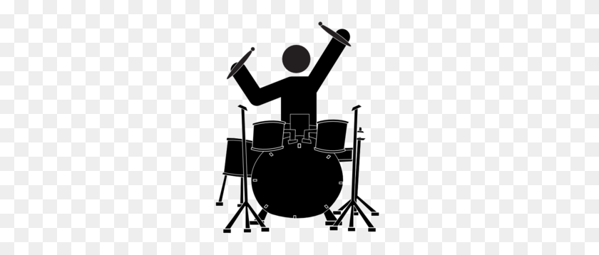 240x298 Drummer Clipart - Boy Clipart Black And White
