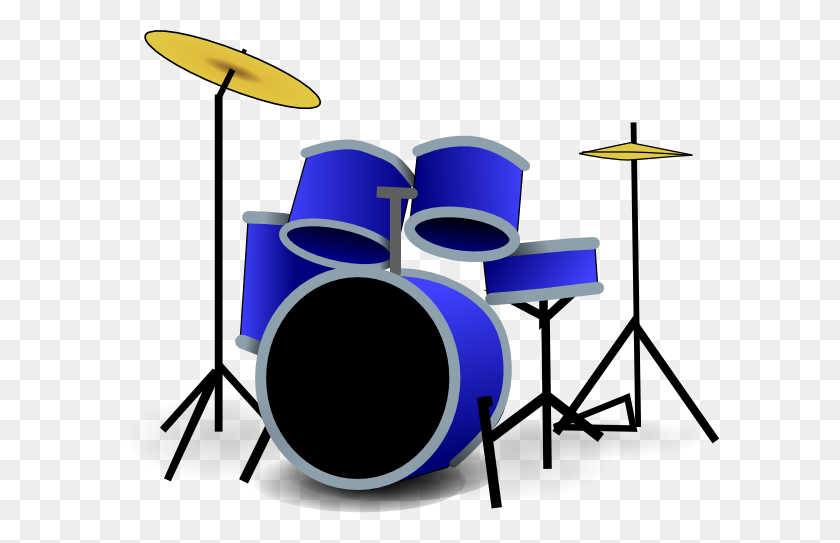 600x483 Drums Clip Art Free Vector - Loon Clipart