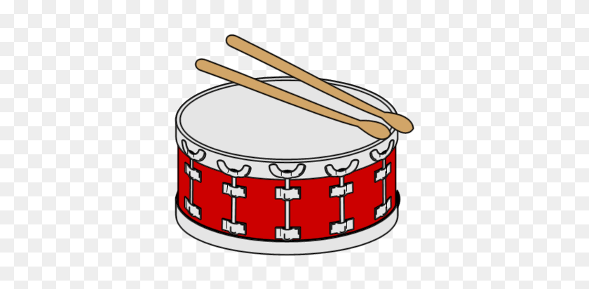 377x352 Drums Cliparts - Drum Set Clipart