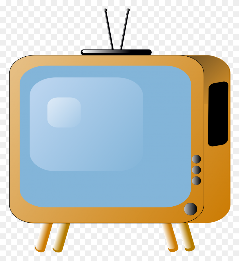 2183x2400 Drunken Duck Old Styled Tv Set Clipart - Old Camera Clipart
