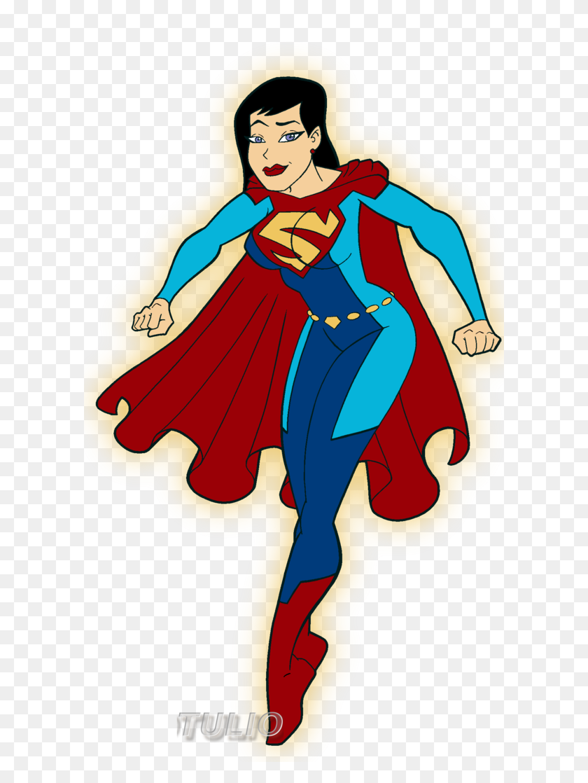 600x1058 Dscsuperwoman - Superwoman Png