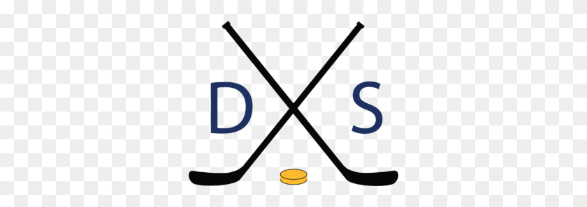 300x237 Dsh Logo Down South Hockey - Hockey Stick And Puck Clipart