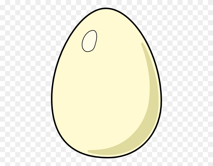 438x595 Dstulle White Egg Clip Art - Egg Clipart PNG