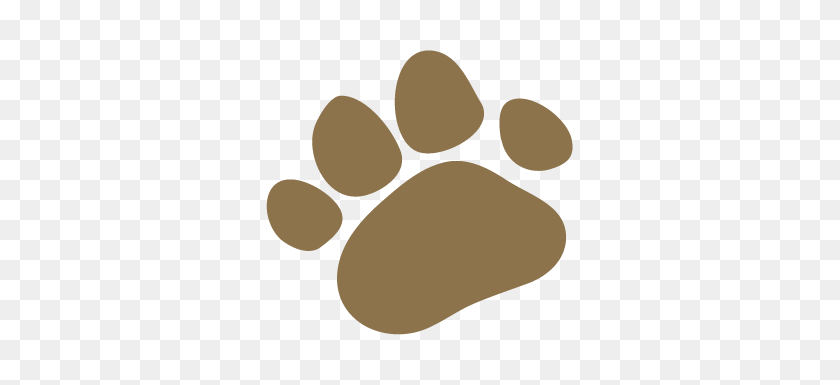 433x325 Dual Campus Logos - Panther Paw Clipart