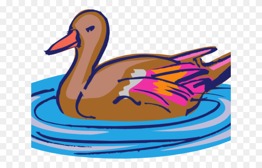 640x480 Duck Clipart - Mallard Duck Clipart