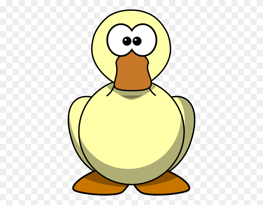 408x595 Duck Clipart Cartoon - Mallard Duck Clipart