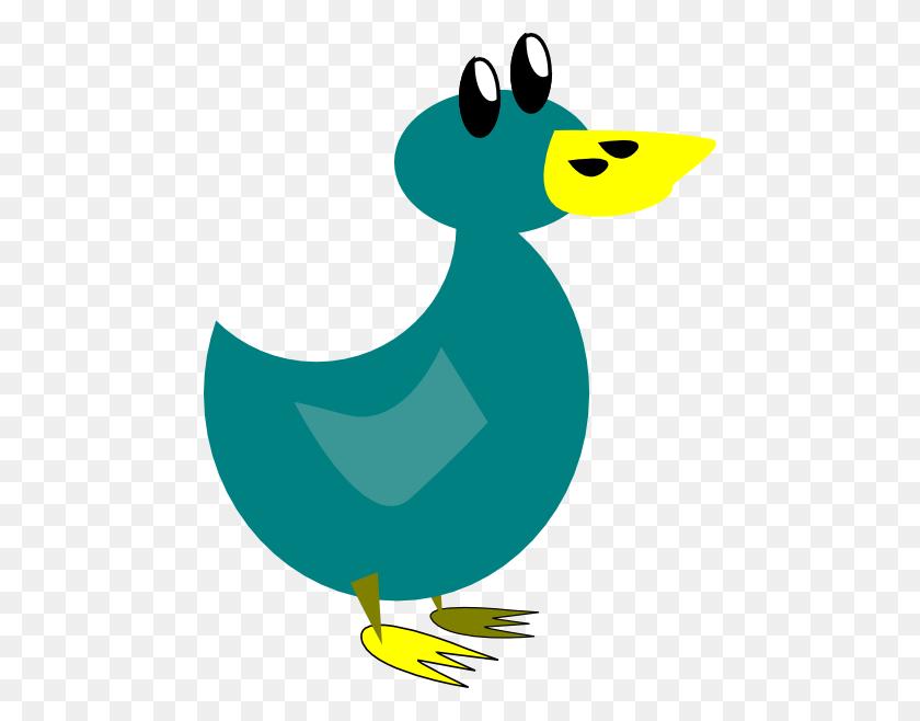 468x598 Duck Clipart Silly - Mallard Clipart