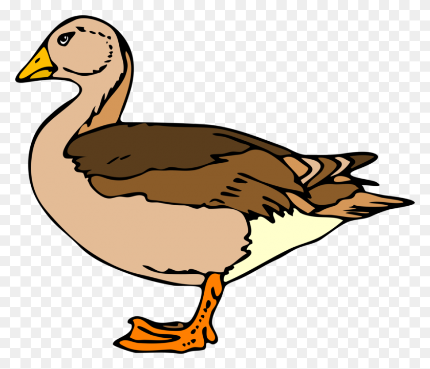884x750 Duck Goose Download - Mother Goose Clipart