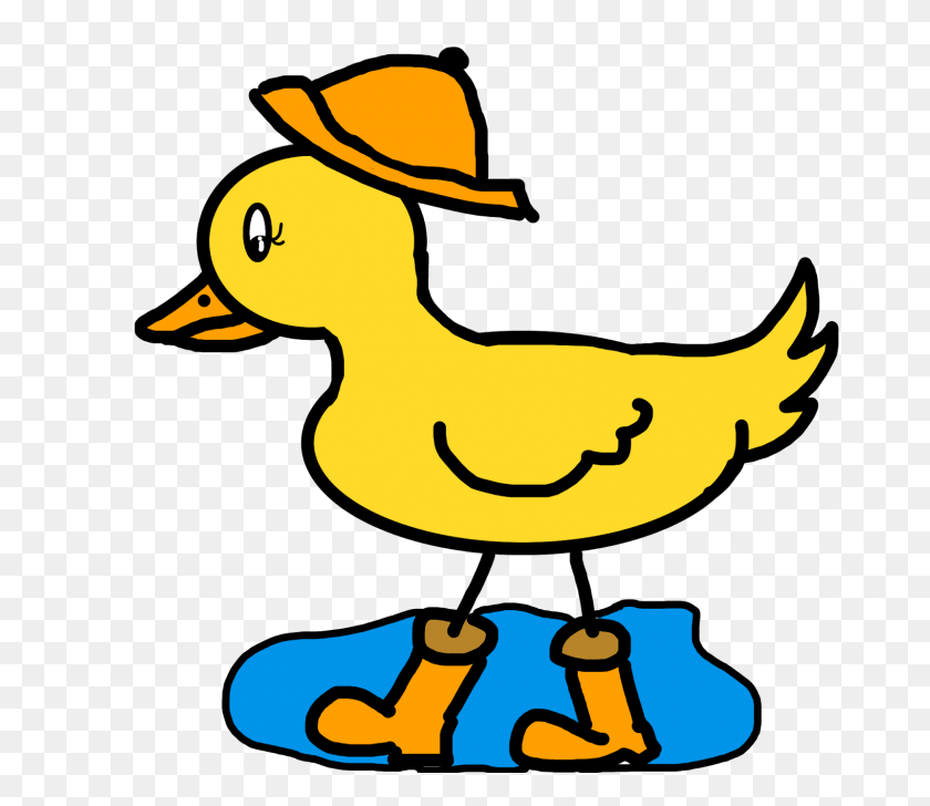 1600x1372 Ducks Clipart Yellow - Free Duck Clip Art